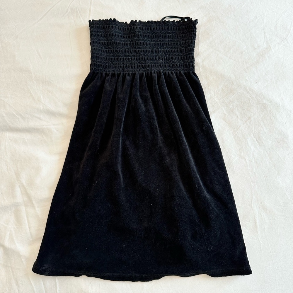 Juicy Couture Gray Smocked Top